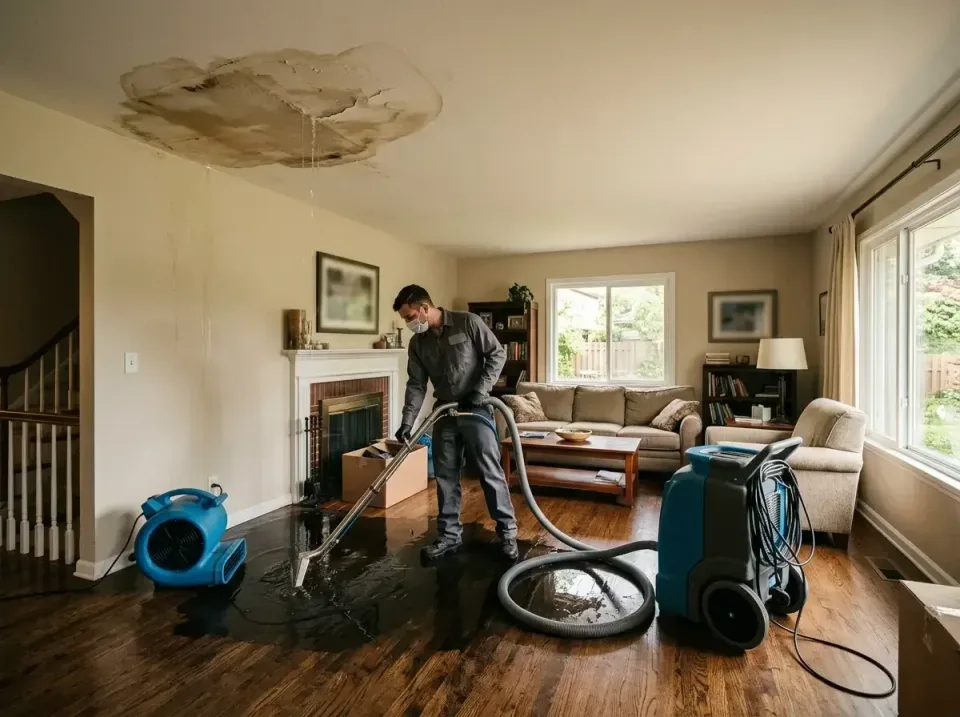 attic-pipe-burst-ceiling-drip-008 — frequently asked questions, Water Damage Restoration & Carpet Care in West Ocean City, MD